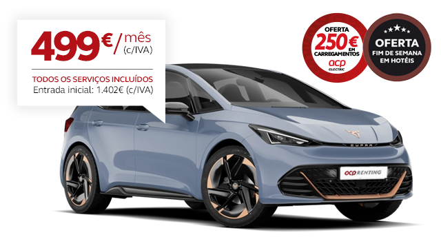 ACP Renting - Cupra Born 59 kW e-Boost 231 cv