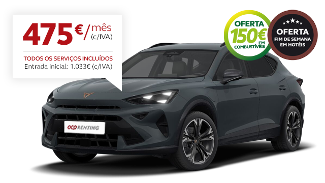 ACP Renting - Cupra Formentor 1.5 e-Hybrid DSG 204 cv