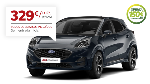 ACP Renting - Ford Puma 1.0 EcoBoost mHEV ST-Line 125 cv