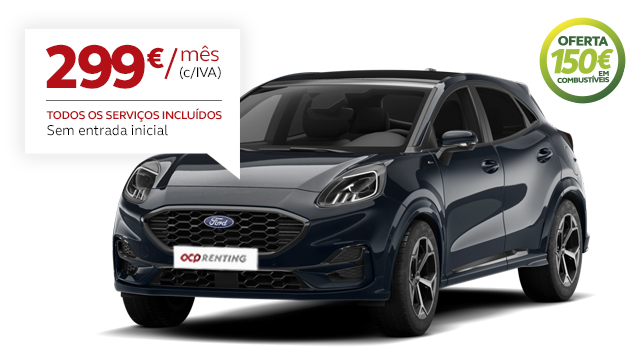 ACP Renting - Ford Puma 1.0 EcoBoost mHEV ST-Line 125 cv