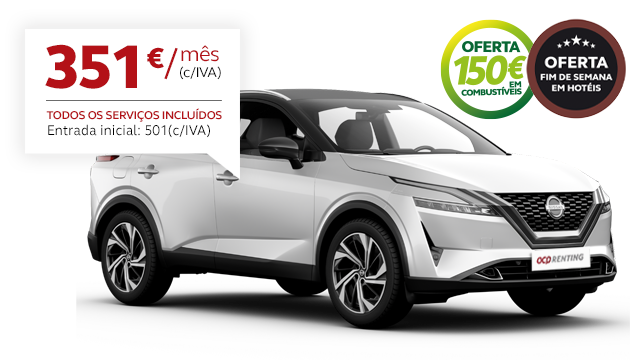 ACP Renting - Nissan Qashqai 1.3 DIG-T Engage 140 cv