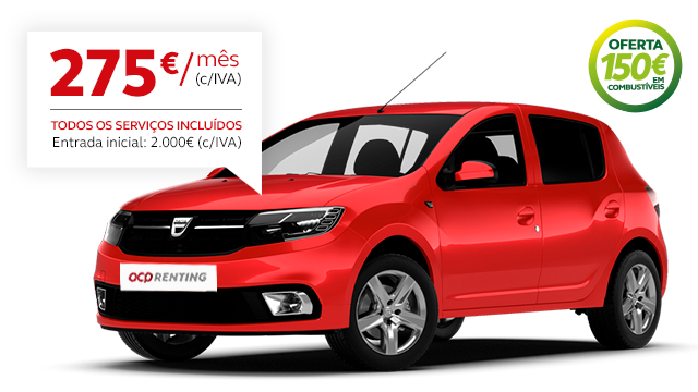 ACP Renting - Campanha Dacia Sandero 1.0 TCe Comfort
