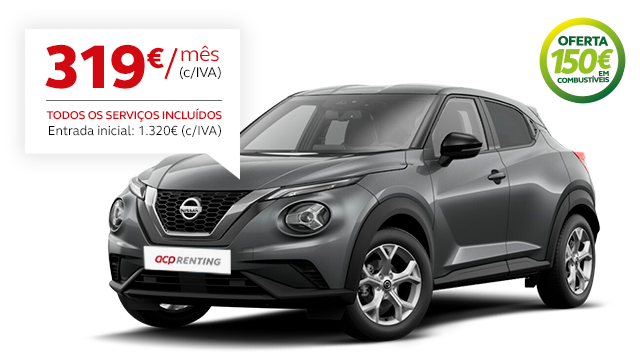 ACP Renting - Campanha novo Nissan Juke 1.0 DIG-T N-Connecta 114 cv