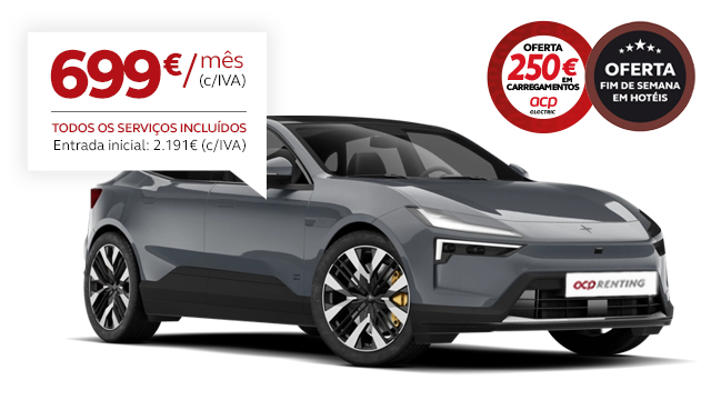 ACP Renting - Polestar 4 Long Range Single Motor 100 kW 272 cv