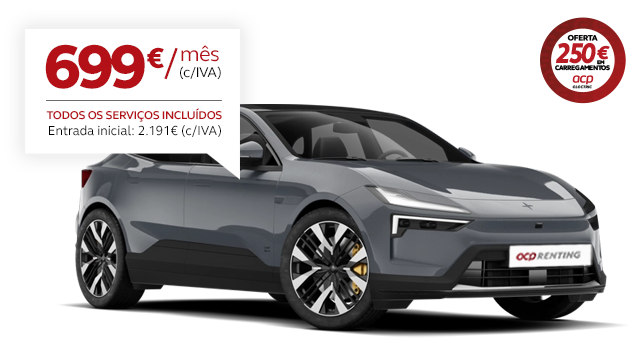 ACP Renting - Polestar 4 Long Range Single Motor 100 kW 272 cv