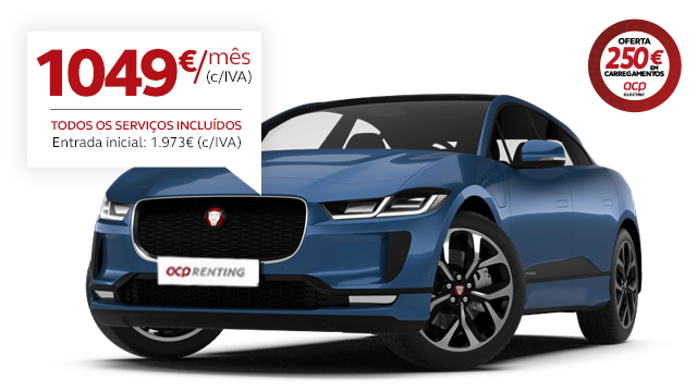 ACP Renting particulares - Campanha Jaguar I-Pace Black AWD Aut. 400 cv