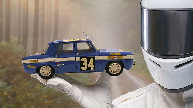 Exposição Rally de Portugal em miniatura