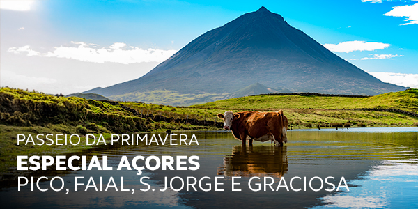 ACP - Passeio da primavera: especial Açores - Pico, Faial, S. Jorge e Graciosa