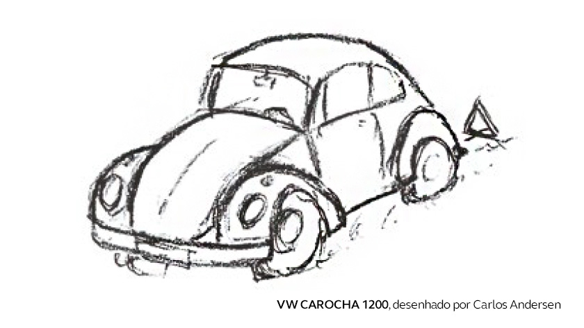 O primeiro carro de Carlos Andersen