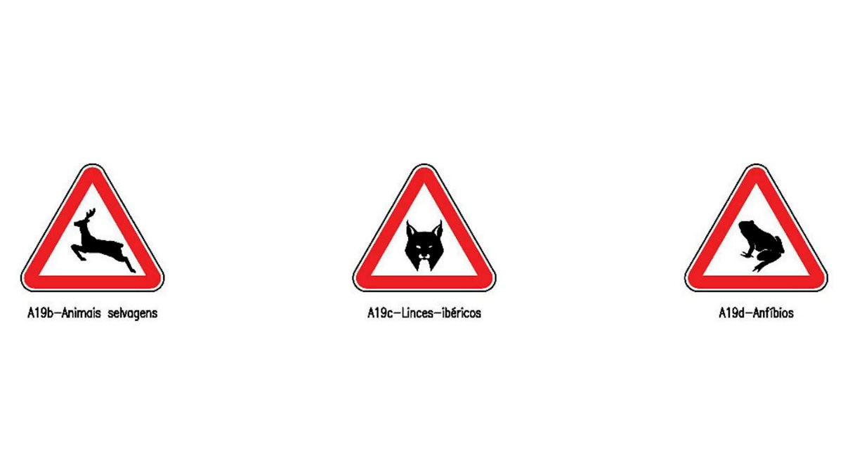 Sinal De Passagem De Animais Placas De Tr nsito Como Entender De